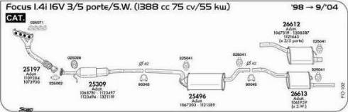 Sigam 025062 - Gasket, exhaust pipe autospares.lv