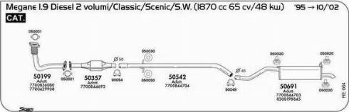 Sigam 050030 - Holder, exhaust system autospares.lv