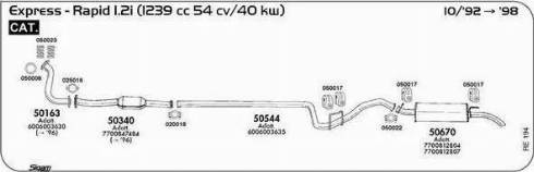 Sigam 025016 - Gasket, exhaust pipe autospares.lv