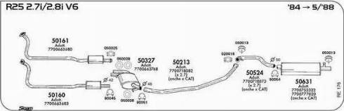 Sigam 050025 - Pipe Connector, exhaust system autospares.lv