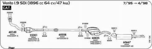 Sigam 022009 - Seal Ring, exhaust pipe autospares.lv