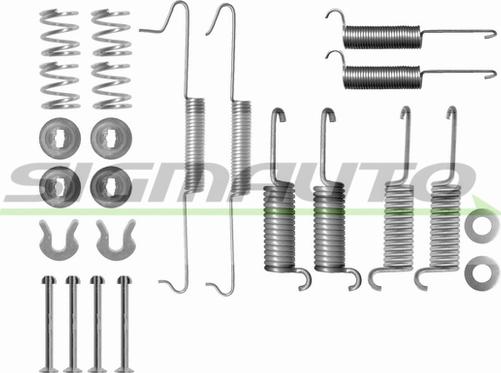 SIGMAUTO SK0571 - Accessory Kit, brake shoes autospares.lv