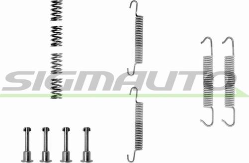 SIGMAUTO SK0621 - Accessory Kit, brake shoes autospares.lv