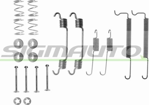 SIGMAUTO SK0710 - Accessory Kit, brake shoes autospares.lv