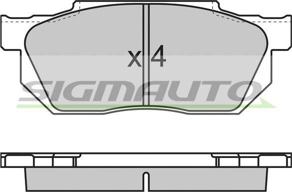 Valeo 168420 - Brake Pad Set, disc brake autospares.lv