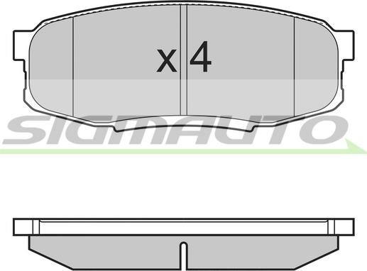 Remsa 21272.00 - Brake Pad Set, disc brake autospares.lv