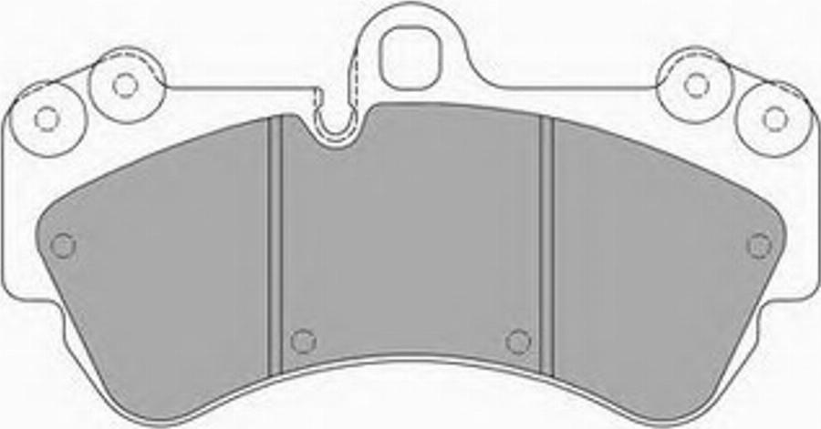 Simer 904 - Brake Pad Set, disc brake autospares.lv