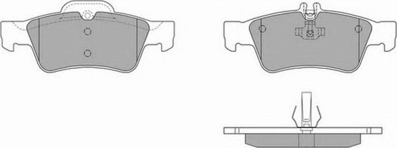 Simer 900 - Brake Pad Set, disc brake autospares.lv