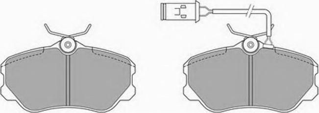 Simer 479 - Brake Pad Set, disc brake autospares.lv