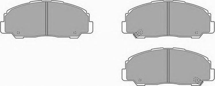 Simer 521.1 - Brake Pad Set, disc brake autospares.lv