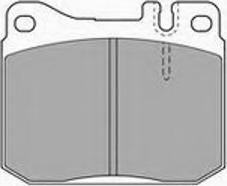 Simer 196 - Brake Pad Set, disc brake autospares.lv