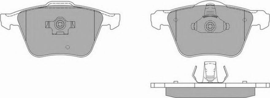 Simer 1002 - Brake Pad Set, disc brake autospares.lv