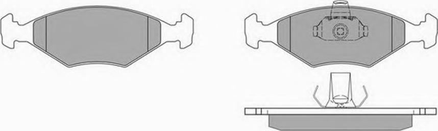 Simer 346.9 - Brake Pad Set, disc brake autospares.lv