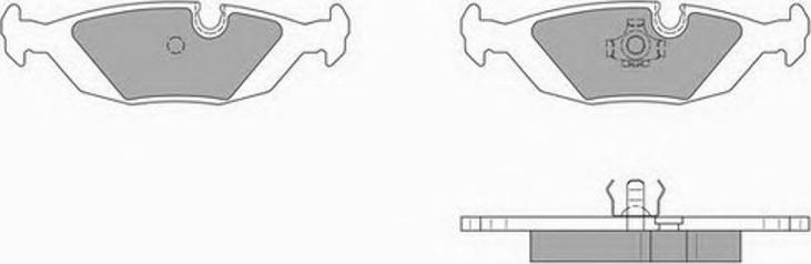 Simer 376 - Brake Pad Set, disc brake autospares.lv