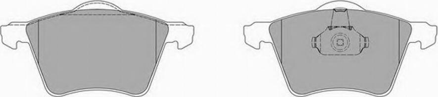 Simer 766.1 - Brake Pad Set, disc brake autospares.lv