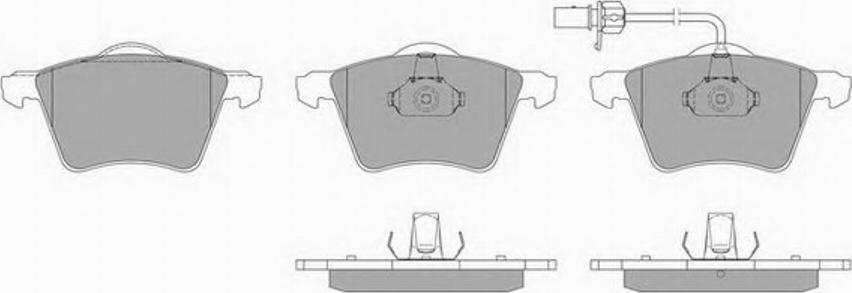 Simer 766.2 - Brake Pad Set, disc brake autospares.lv