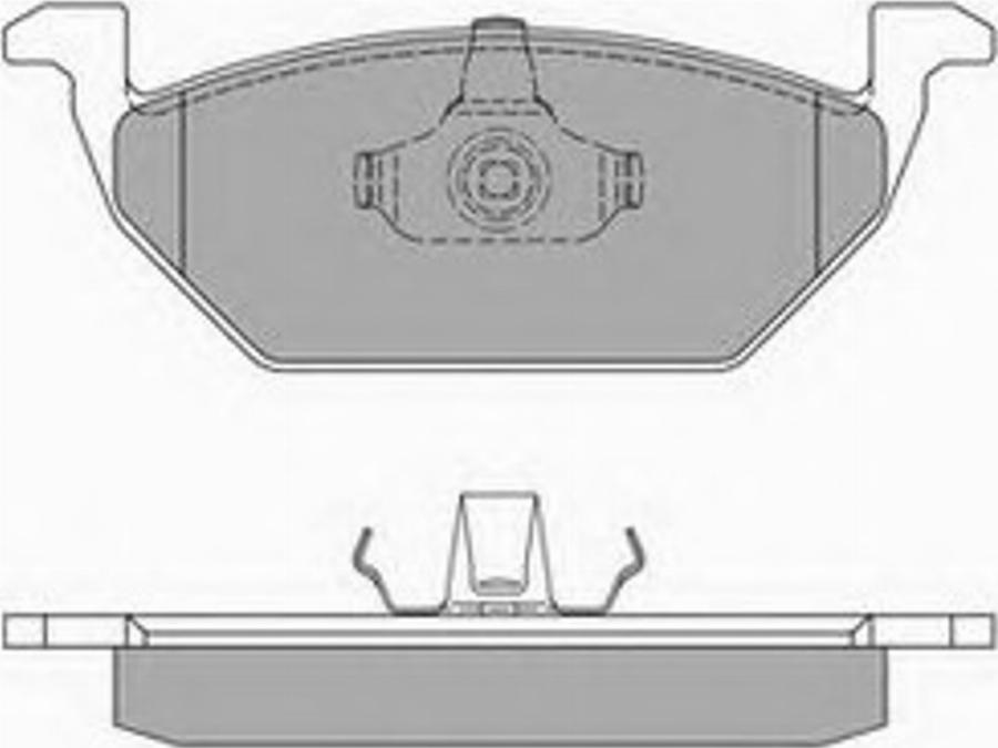 Simer 713 - Brake Pad Set, disc brake autospares.lv