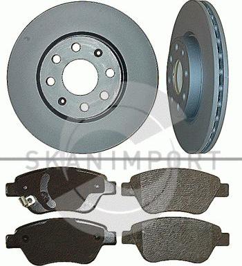 SKANIMPORT 624-9724 - Brake Set, disc brakes autospares.lv