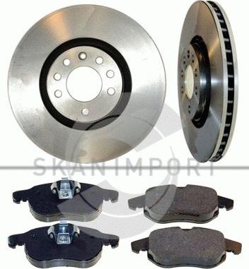 SKANIMPORT 624-5817 - Brake Set, disc brakes autospares.lv