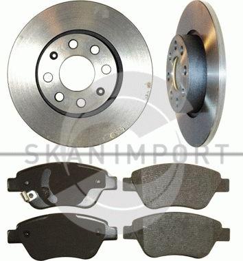 SKANIMPORT 624-8916 - Brake Set, disc brakes autospares.lv