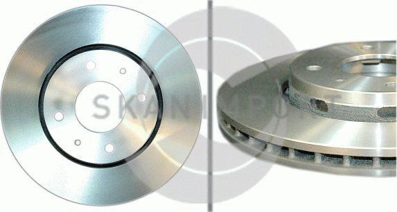 SKANIMPORT 621-027 - Brake Disc autospares.lv