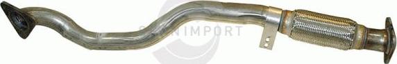 SKANIMPORT 08.5819S - Exhaust Pipe autospares.lv