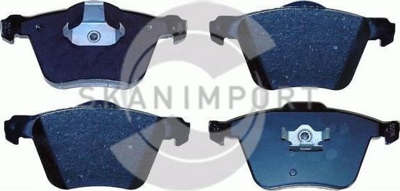 SKANIMPORT BV 4331 - Brake Pad Set, disc brake autospares.lv