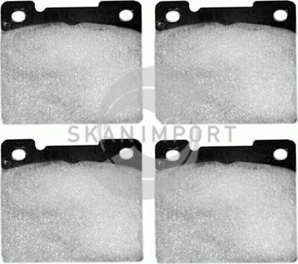 SKANIMPORT BB 824 - Brake Pad Set, disc brake autospares.lv