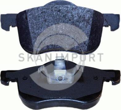 SKANIMPORT BB 2401 - Brake Pad Set, disc brake autospares.lv