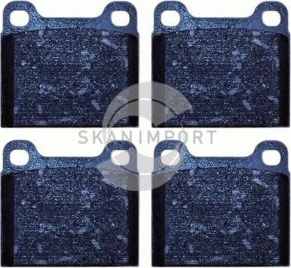 SKANIMPORT BB 758 - Brake Pad Set, disc brake autospares.lv