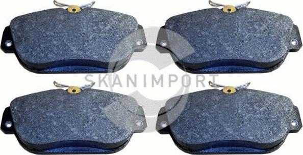 SKANIMPORT BB 737 - Brake Pad Set, disc brake autospares.lv