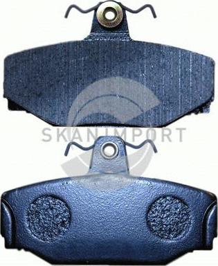 SKANIMPORT BH 1829 - Brake Pad Set, disc brake autospares.lv