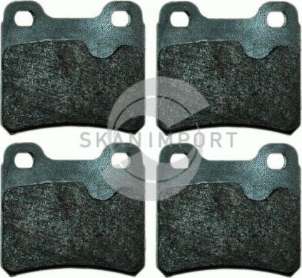 SKANIMPORT BH 7072 - Brake Pad Set, disc brake autospares.lv