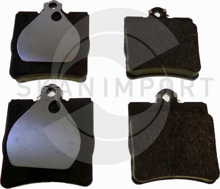 SKANIMPORT BHD 1000 - Brake Pad Set, disc brake autospares.lv