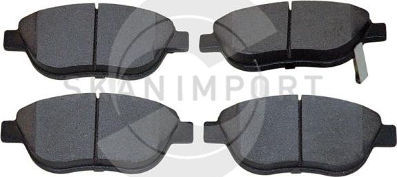 SKANIMPORT BVO 9816 - Brake Pad Set, disc brake autospares.lv