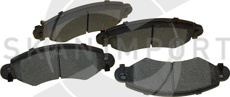 SKANIMPORT BVO 4835 - Brake Pad Set, disc brake autospares.lv