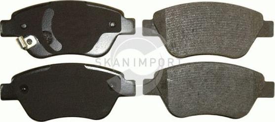 SKANIMPORT BVO 1697 - Brake Pad Set, disc brake autospares.lv