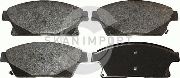 SKANIMPORT BVO 1234 - Brake Pad Set, disc brake autospares.lv