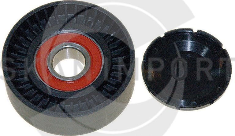 SKANIMPORT KS-7962 - Pulley, v-ribbed belt autospares.lv