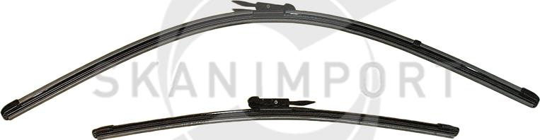 SKANIMPORT WBO 6013 - Wiper Blade autospares.lv