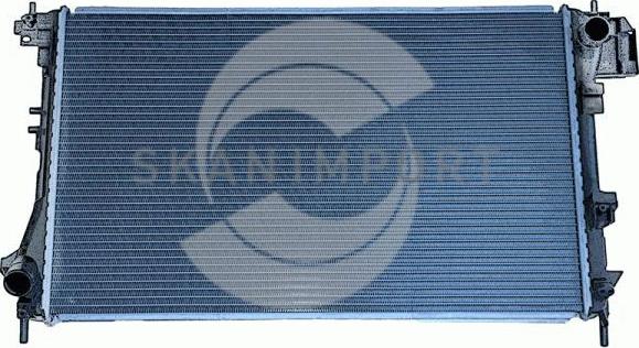 SKANIMPORT WK-8341 - Radiator, engine cooling autospares.lv