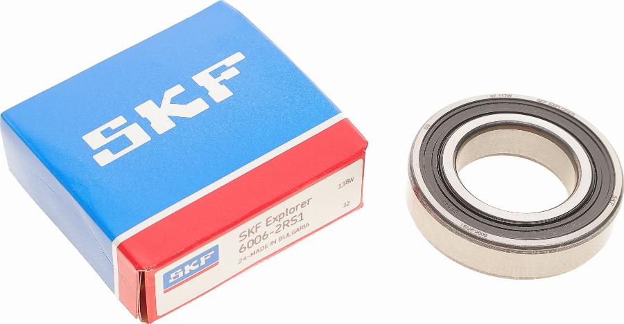 SKF 60062RS1 - Propshaft centre bearing support autospares.lv