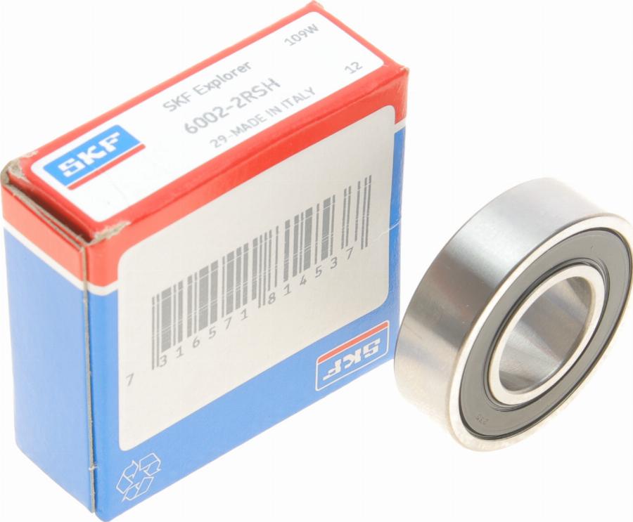 SKF 60022RSH - Pilot Bearing, clutch autospares.lv