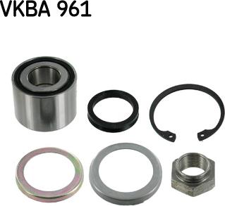 SKF VKBA 961 - Wheel hub, bearing Kit autospares.lv