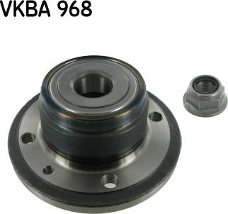 SKF VKBA 968 - Wheel hub, bearing Kit autospares.lv