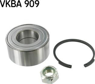 SKF VKBA 909 - Wheel hub, bearing Kit autospares.lv