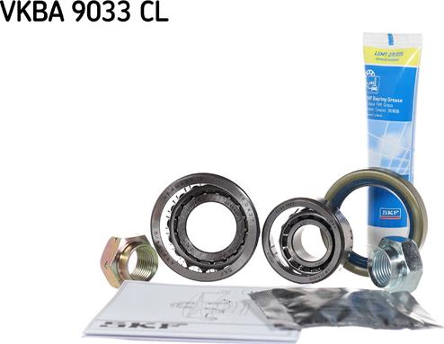 SKF VKBA 9033 CL - Wheel hub, bearing Kit autospares.lv