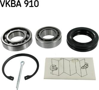 SKF VKBA 910 - Wheel hub, bearing Kit autospares.lv