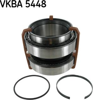 SKF VKBA 5448 - Wheel hub, bearing Kit autospares.lv