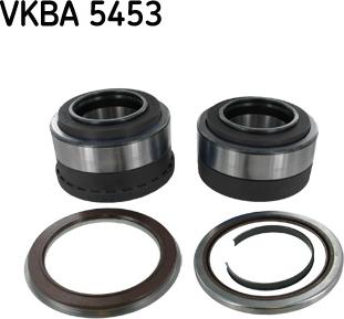 SKF VKBA 5453 - Wheel hub, bearing Kit autospares.lv
